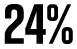 24%